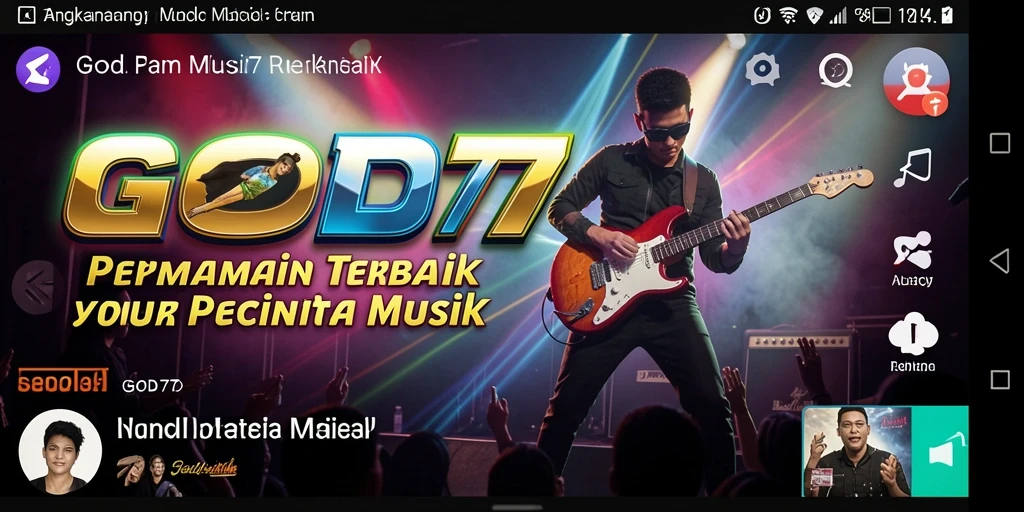 Tampilan gameplay seru dan interaktif di GOD77