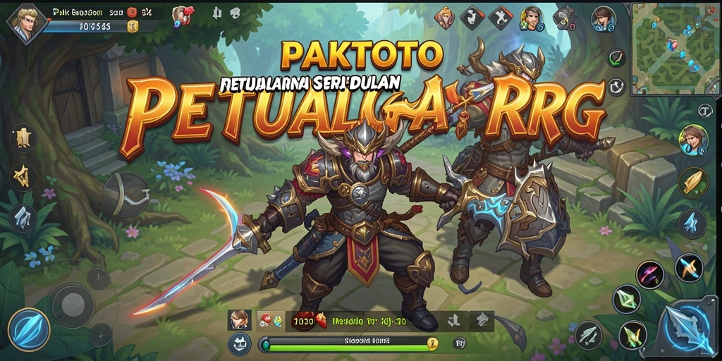 Gameplay PAKTOTO yang seru dengan karakter beraksi.