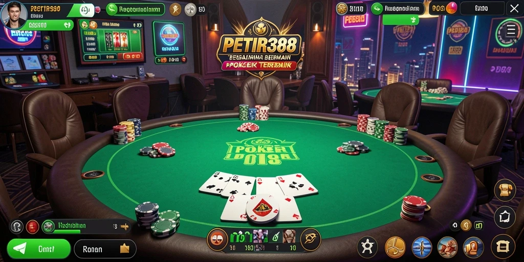 Tampilan utama gameplay PETIR388 yang menarik dan interaktif.